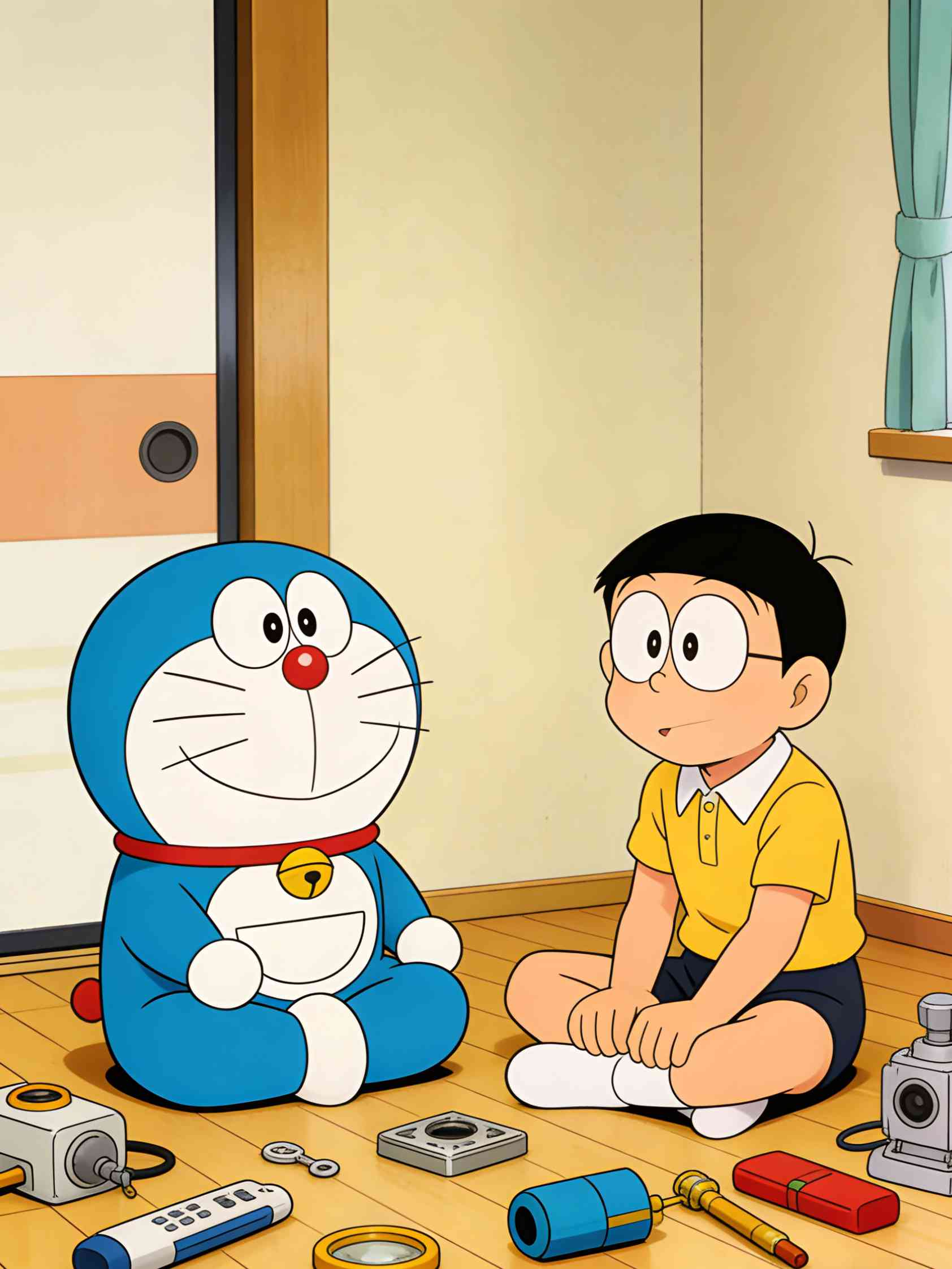经典日常题材动画画面